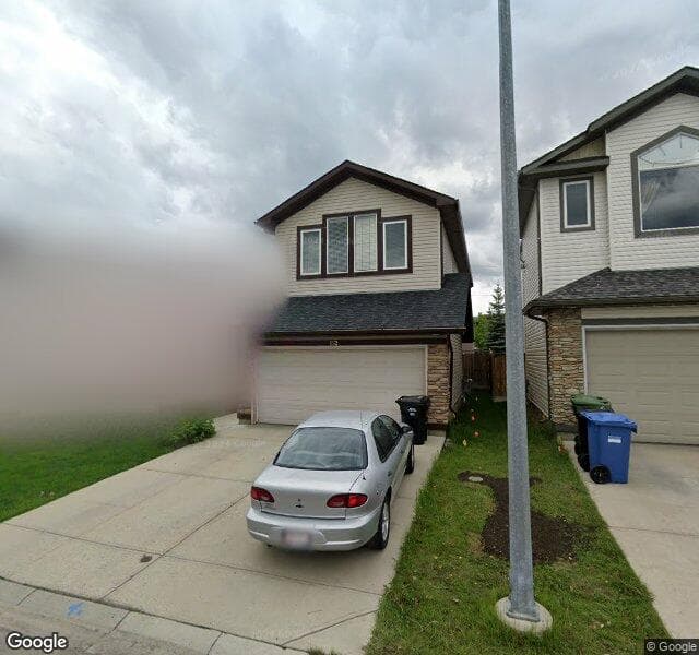 Street view of 452 Bridlemeadows Common SW, Calgary