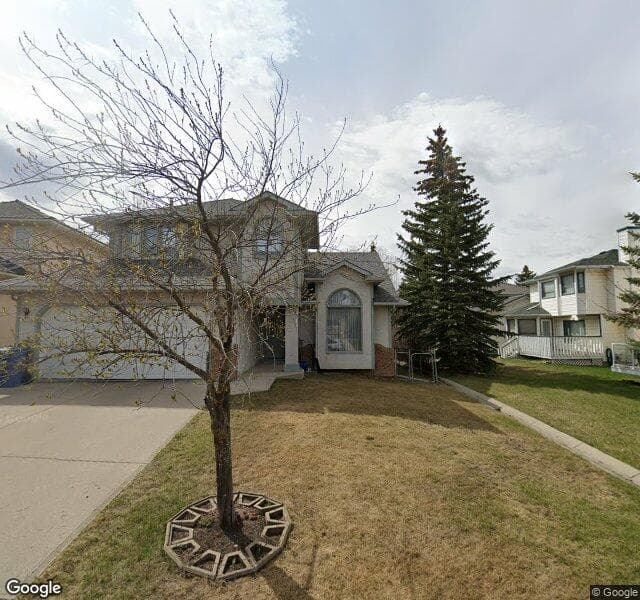 Street view of 109 Hawkstone Court NW, Calgary