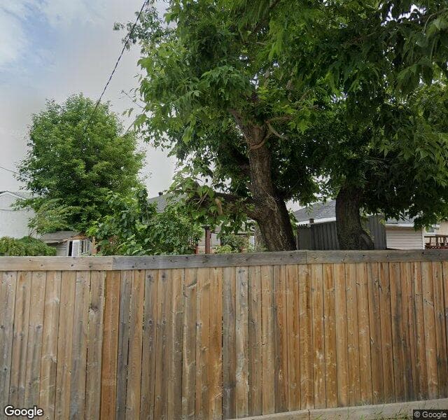 Street view of 12322 127 Street NW, Edmonton