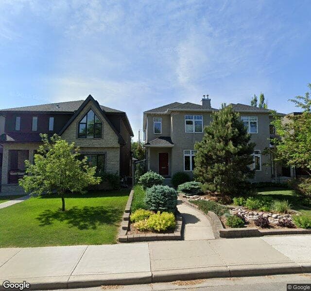 Street view of 231 30 Avenue NW, Calgary