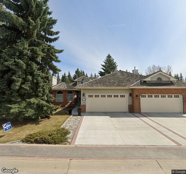 Street view of 107 Country Club Place NW, Edmonton