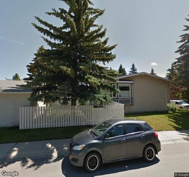 Street view of 99 Brazeau Crescent SW, Calgary