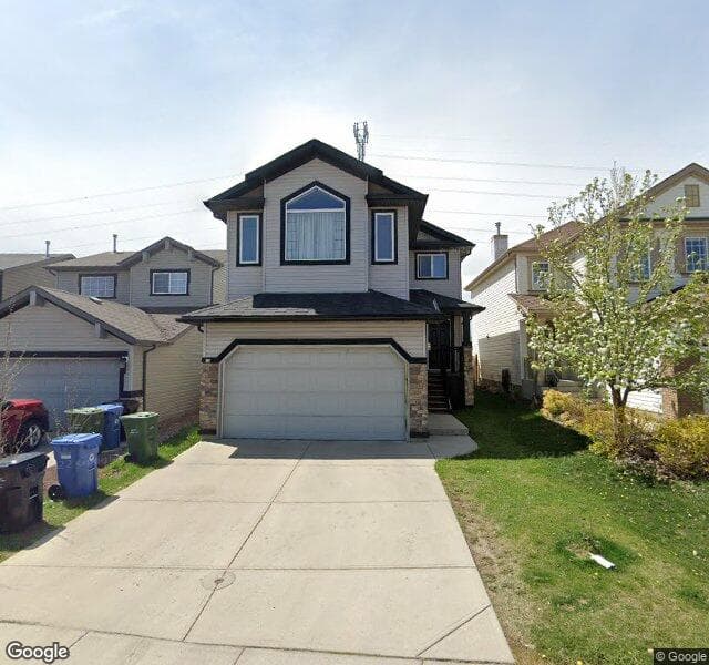 Street view of 25 Tuscany Ridge Mews NW, Calgary