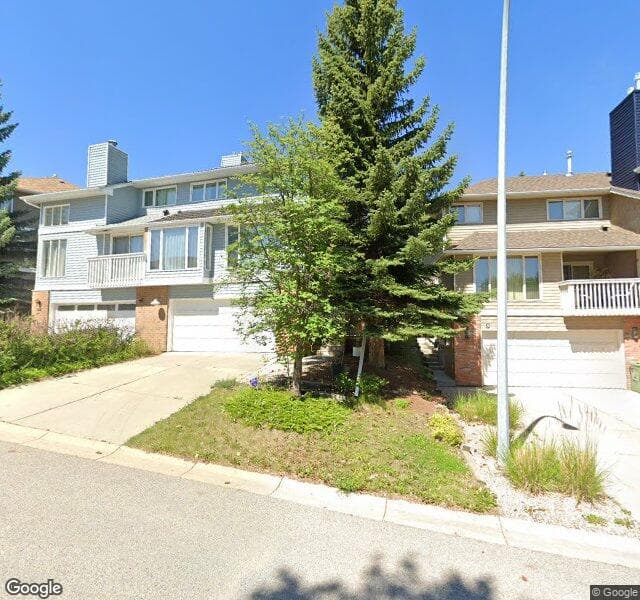 Street view of 5 Stradwick Place SW, Calgary