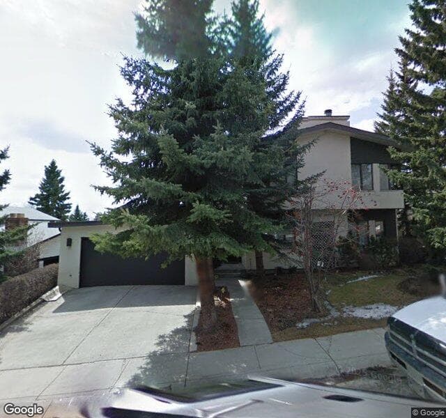 Street view of 6516 Silver Springs Way NW, Calgary