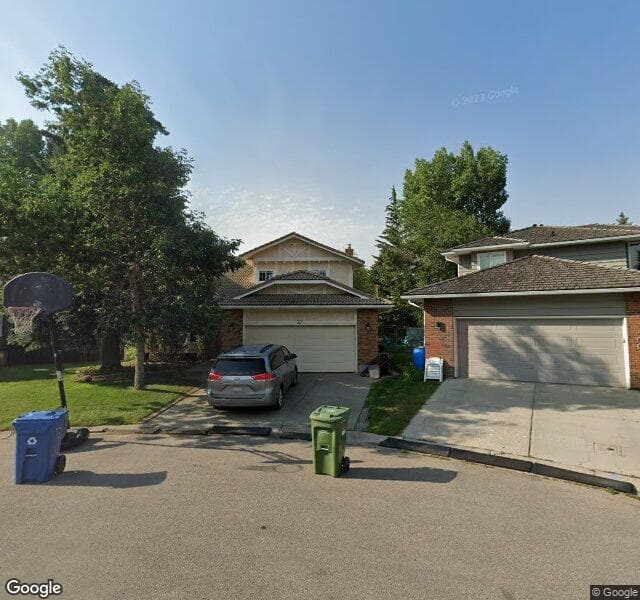 Street view of 27 Canterville Bay SW, Calgary