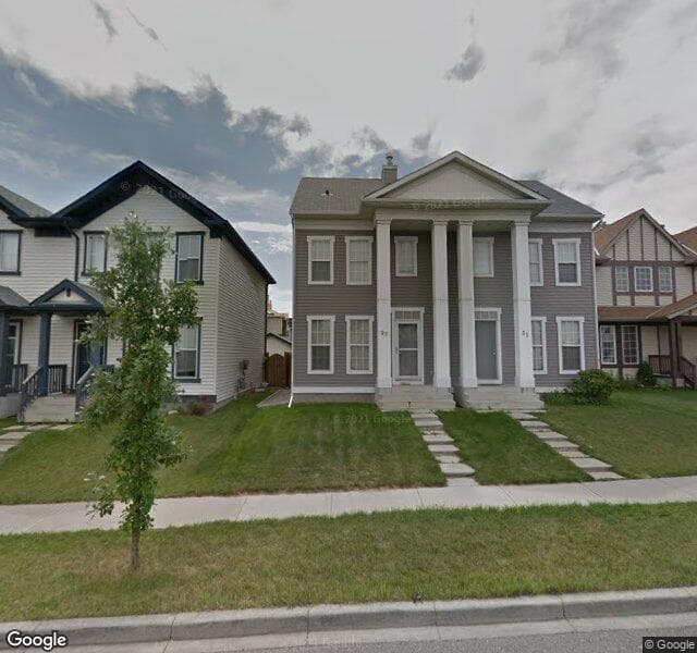 Street view of 27 Elgin Bay SE, Calgary