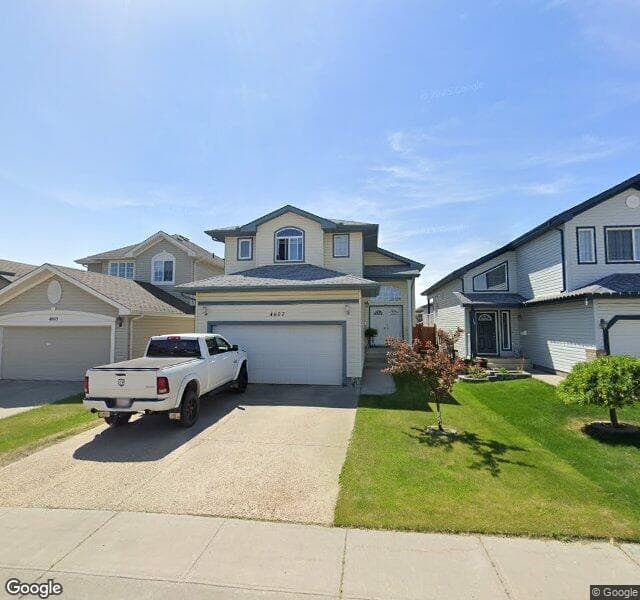 Street view of 4607 155 Avenue NW, Edmonton