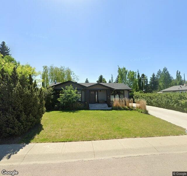 Street view of 15309 75 Avenue NW, Edmonton