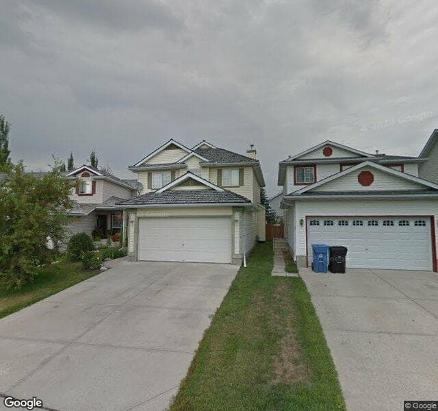 Street view of 46 Mount Selkirk Place SE, Calgary