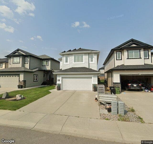 Street view of 16728 60 Street NW, Edmonton