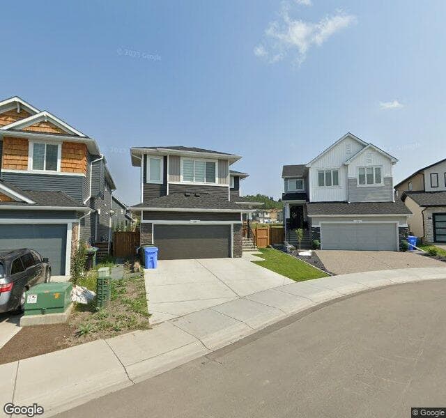 Street view of 28 Crestbrook View SW, Calgary