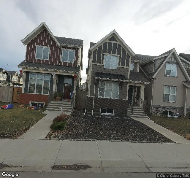 Street view of 151 Masters Link SE, Calgary