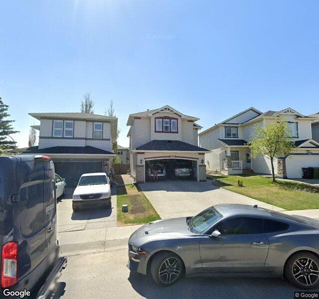 Street view of 256 Panamount Lane NW, Calgary