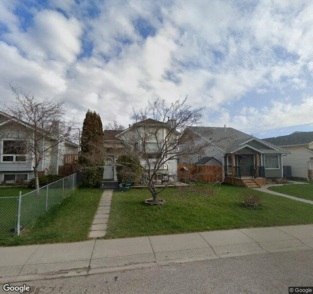 Street view of 36 Erin Meadow Way SE, Calgary
