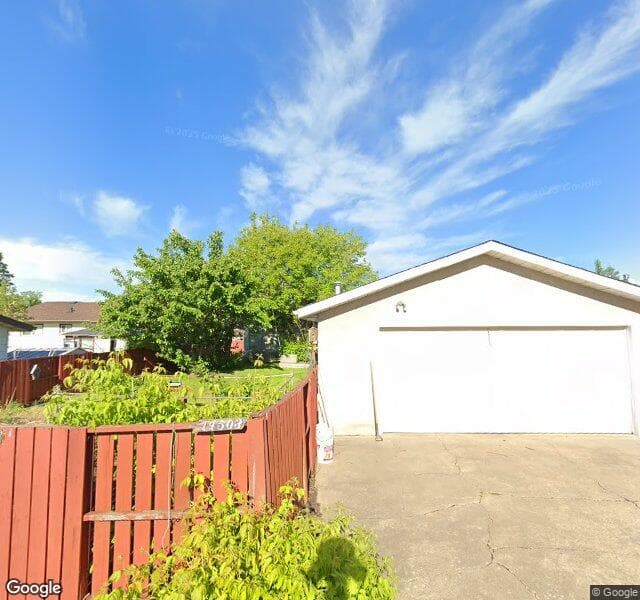 Street view of 14503 65 Street NW, Edmonton