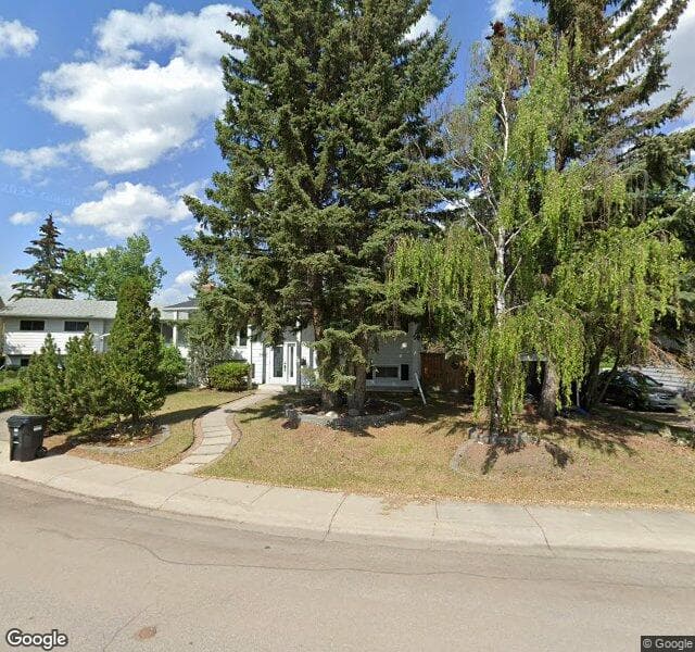 Street view of 3407 Breton Close NW, Calgary