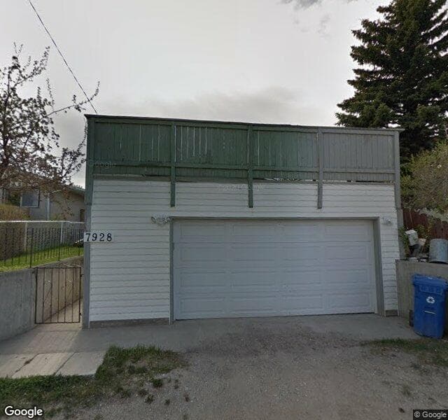 Street view of 7928 Huntington Road NE, Calgary