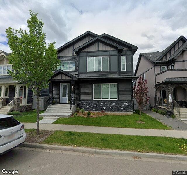 Street view of 5222 Admiral Walter Hose Street NW, Edmonton