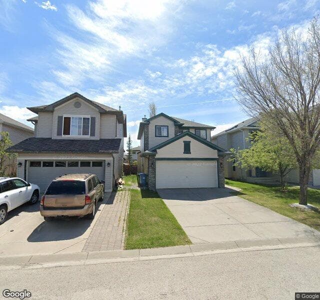 Street view of 15 Tuscany Meadows Heights NW, Calgary