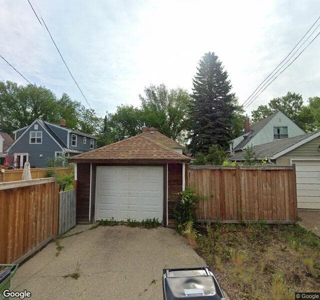 Street view of 9514 91 Street NW, Edmonton