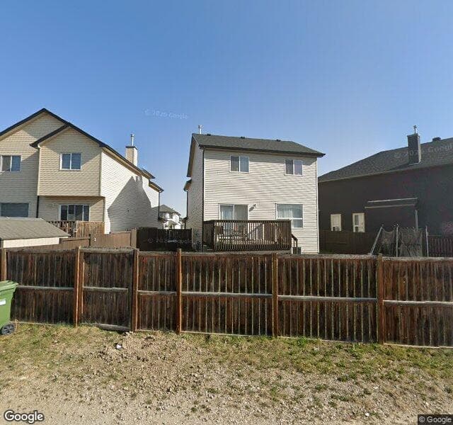 Street view of 33 Saddletree Close NE, Calgary