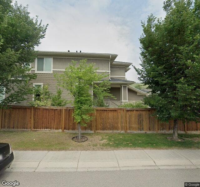 Street view of 124 Cranbrook Place SE, Calgary