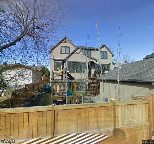 Street view of 2112 Chicoutimi Drive NW, Calgary