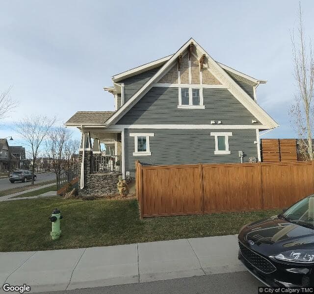 Street view of 659 Mahogany Boulevard SE, Calgary