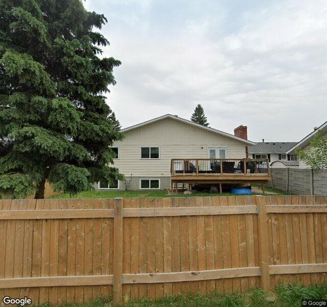 Street view of 1821 65 Street NW, Edmonton