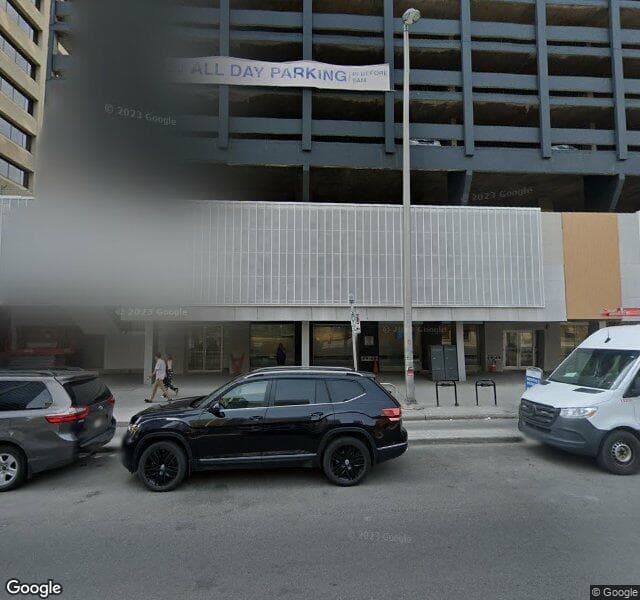 Street view of 1507-825 8 Avenue SW, Calgary