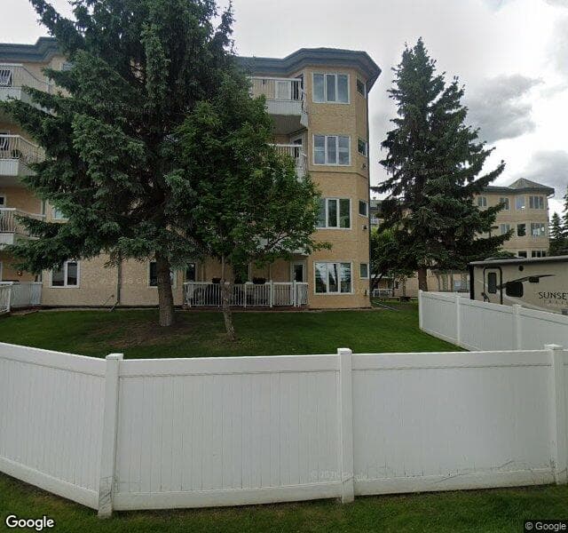 Street view of 105-10610 76 Street NW, Edmonton