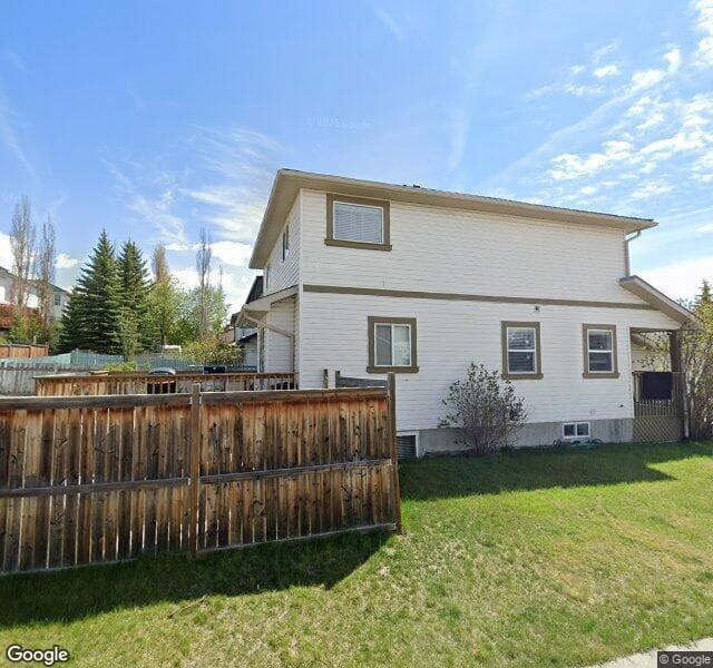 Street view of 185 Tuscarora Close NW, Calgary