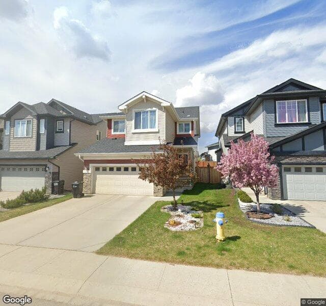 Street view of 5422 Allbright Square SW, Edmonton