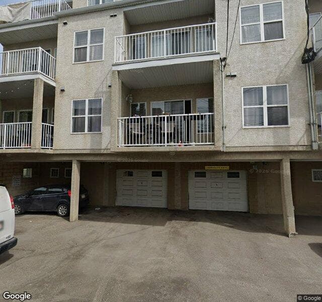 Street view of 204-1777 1 Street NE, Calgary