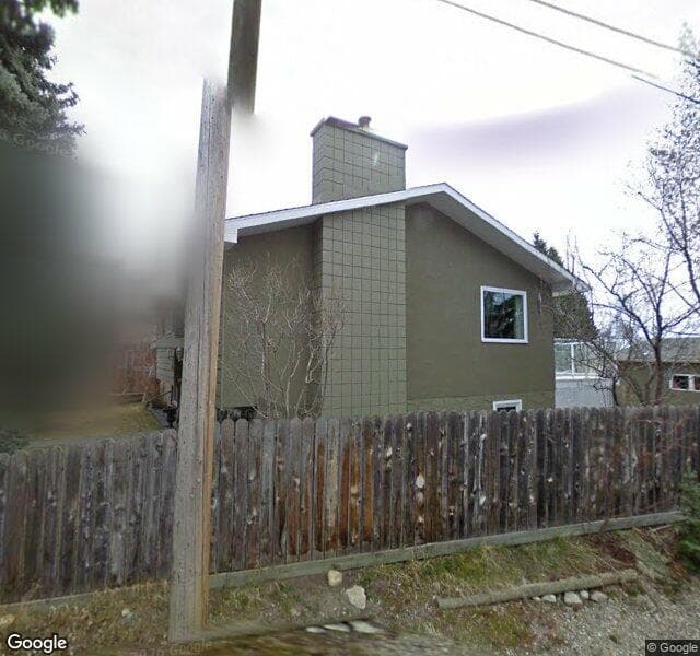 Street view of 5824 Lodge Crescent SW, Calgary