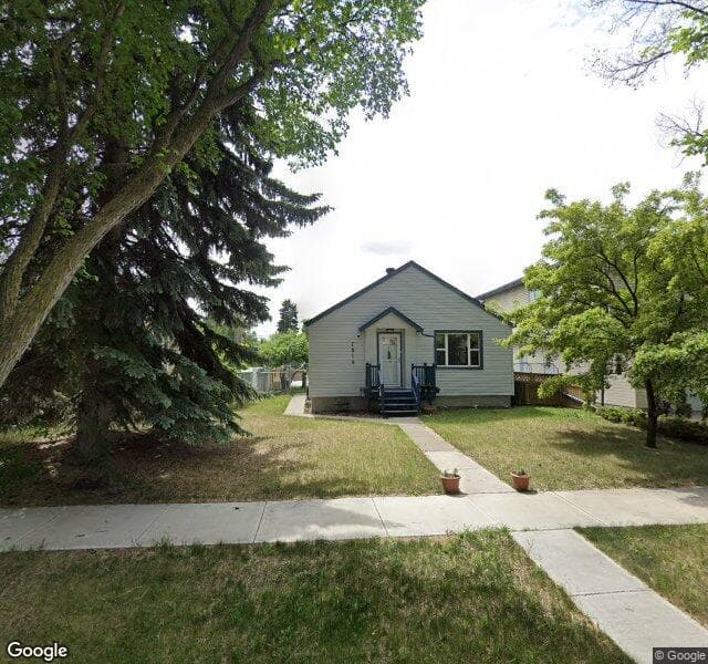 Street view of 7519 111 Avenue NW, Edmonton