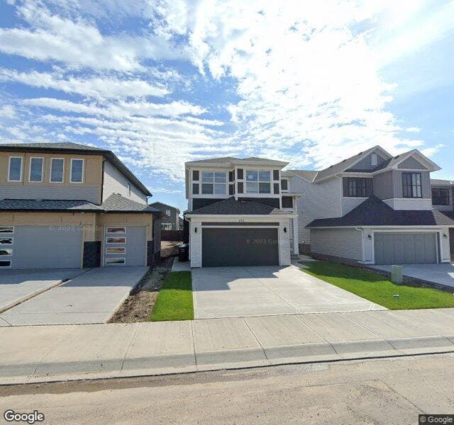 Street view of 232 Seton Road SE, Calgary