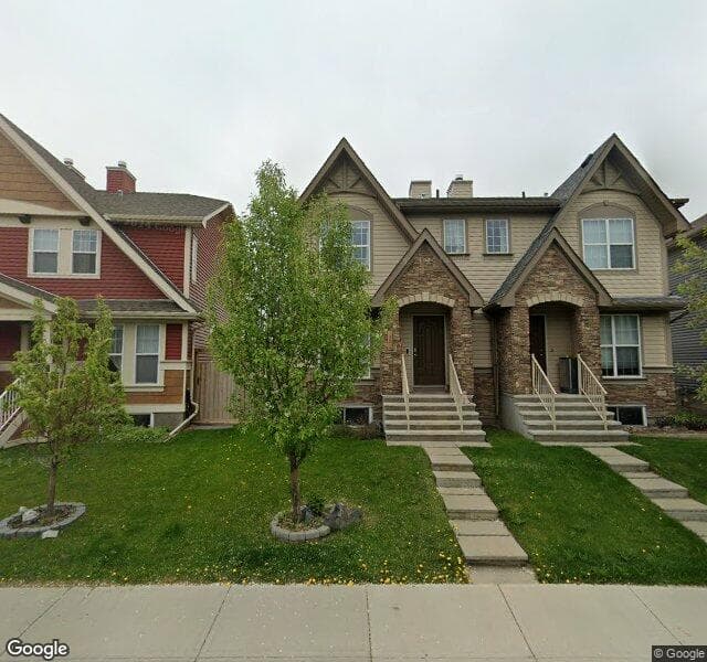 Street view of 302 Cranford Park SE, Calgary