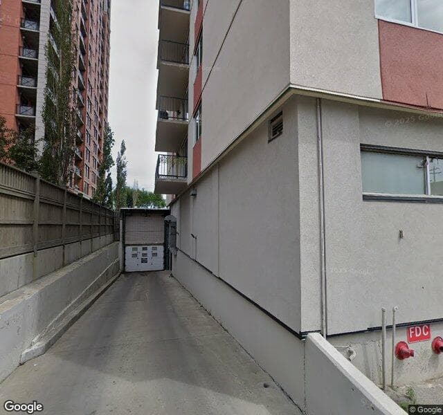 Street view of 603-9028 Jasper Avenue NW, Edmonton