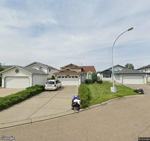 Street view of 14330 128A Street NW, Edmonton