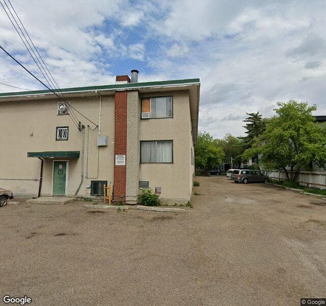 Street view of 107-10740 107 Street NW, Edmonton