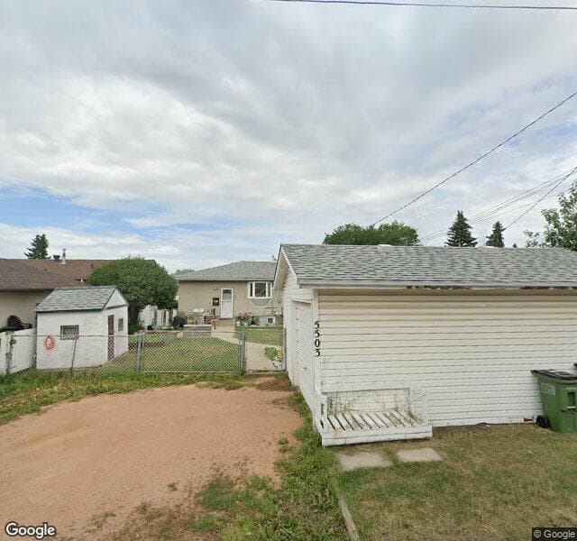 Street view of 5503 102 Avenue NW, Edmonton