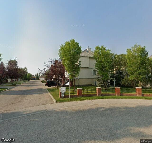 Street view of 195 Sierra Morena Landing SW, Calgary