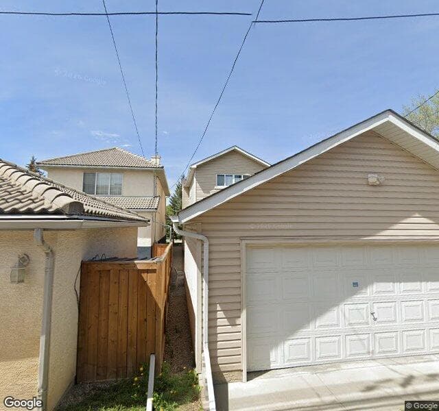 Street view of 2112 1 Street NW, Calgary