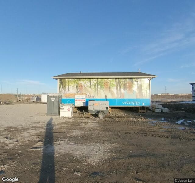 Street view of 224-360 Harvest Hills Way NE, Calgary
