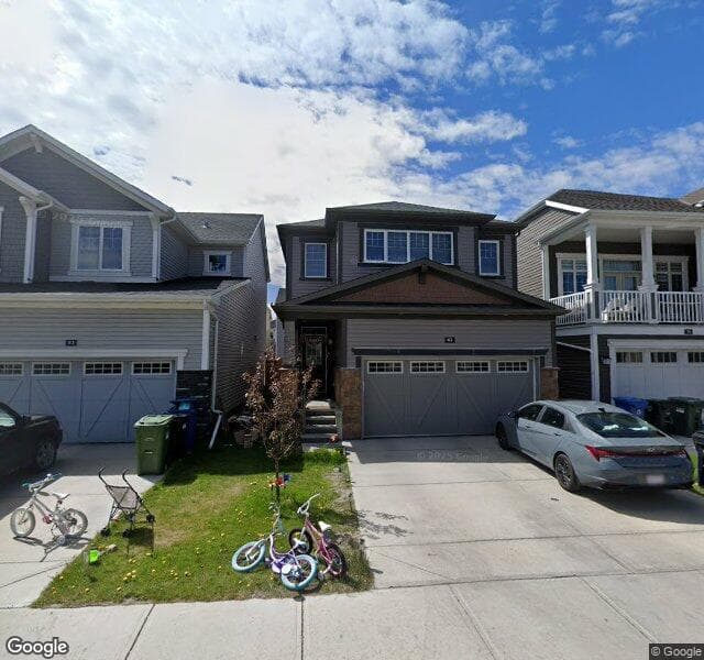 Street view of 43 Cityside Green NE, Calgary