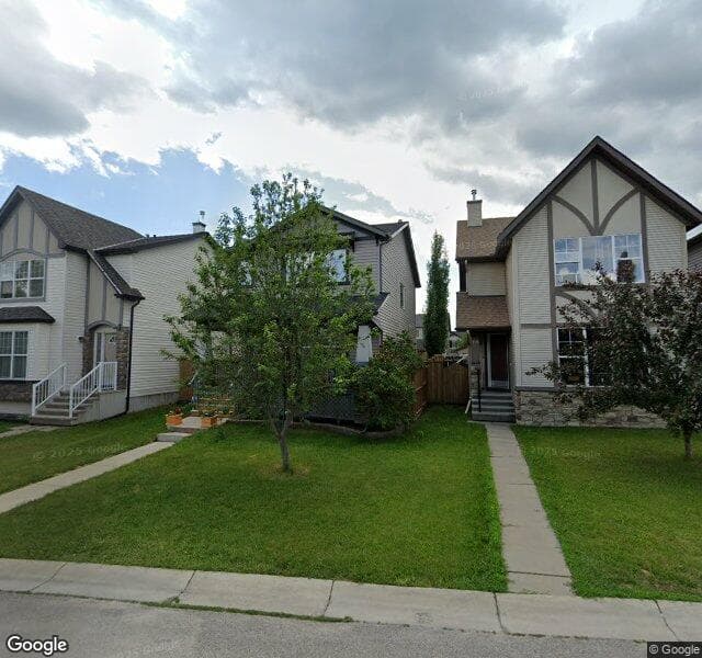 Street view of 148 Silverado Plains Close SW, Calgary