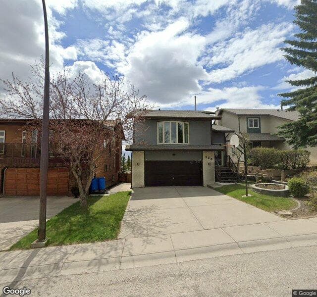 Street view of 220 Edgeland Road NW, Calgary