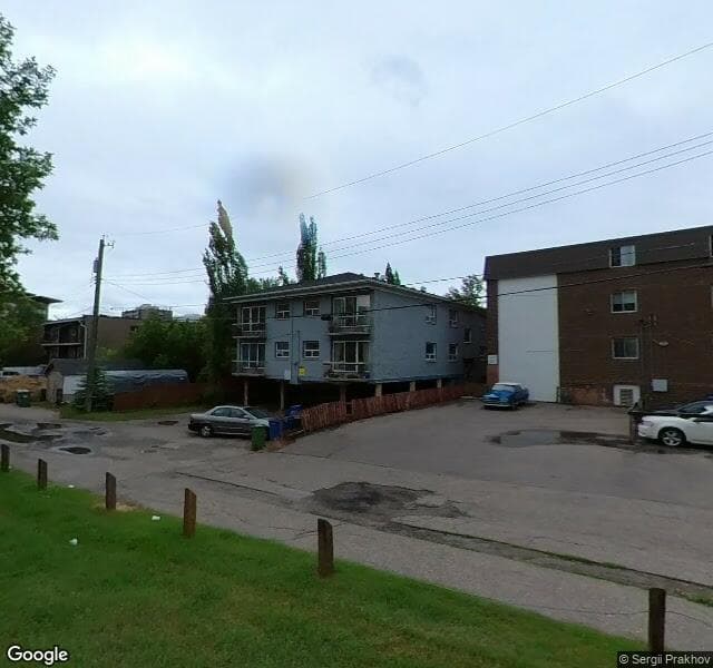 Street view of 102-816 9A Street NW, Calgary